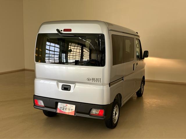 ハイゼットカーゴDX4WD 両側スライドドア アイドリングストップ オートマチックハイビーム オートライト 衝突防止システム レーンアシスト キーレスエントリー 記録簿 ワンオーナー エアバッグ エアコン ABS(北海道)の中古車