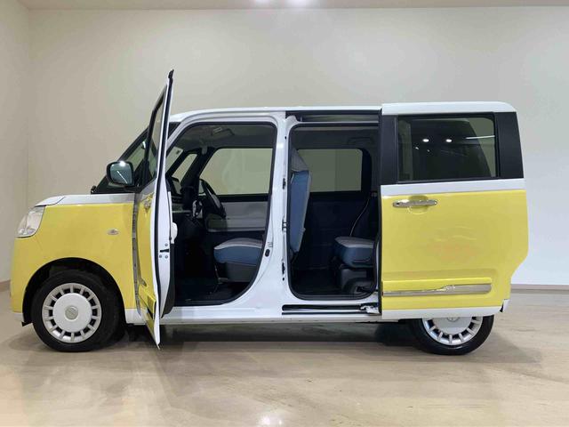 ムーヴキャンバスストライプスGターボ4WD ターボ スマートキー 記録簿 ワンオーナー エアバッグ エアコン パワーステアリング パワーウィンドウ ABS(北海道)の中古車