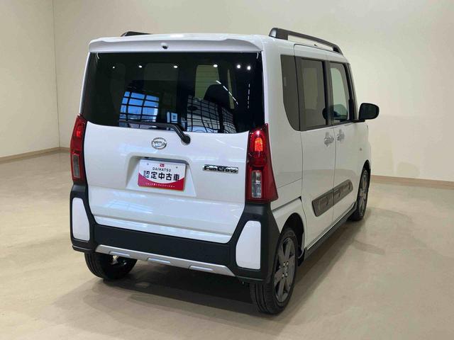 タントファンクロスターボ４ＷＤ　アルミホイール　シートヒーター　ターボ　アイドリングストップ　オートマチックハイビーム　衝突防止システム　ＬＥＤヘッドランプ　レーンアシスト　スマートキー　記録簿　ワンオーナー　エアバッグ（北海道）の中古車