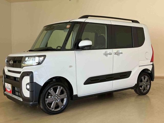 タントファンクロスターボ４ＷＤ　アルミホイール　シートヒーター　ターボ　アイドリングストップ　オートマチックハイビーム　衝突防止システム　ＬＥＤヘッドランプ　レーンアシスト　スマートキー　記録簿　ワンオーナー　エアバッグ（北海道）の中古車