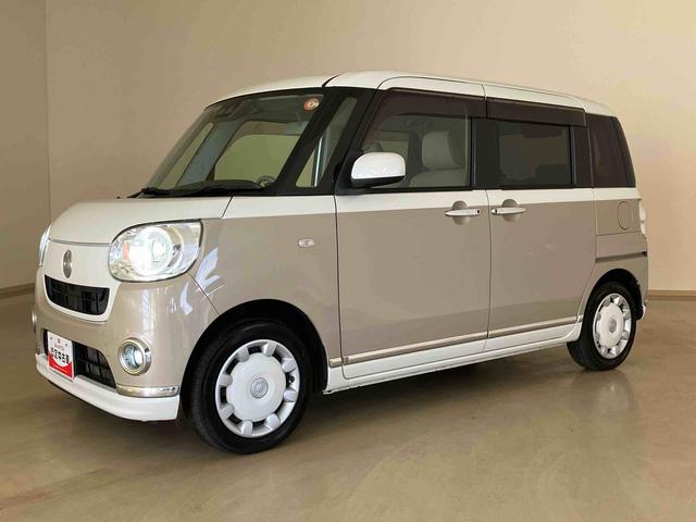 ムーヴキャンバスＧメイクアップ　ＳＡIII４ＷＤ　メモリーナビ　バックカメラ　両側電動スライドドア　アイドリングストップ　オートマチックハイビーム　ＵＳＢ入力端子　オートライト　衝突防止システム　ＬＥＤヘッドランプ　レーンアシスト　記録簿（北海道）の中古車