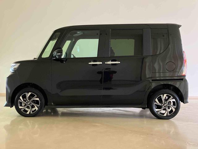 タントカスタムＸ４ＷＤ　両側電動スライドドア　アルミホイール　シートヒーター　アイドリングストップ　オートマチックハイビーム　オートライト　衝突防止システム　ＬＥＤヘッドランプ　レーンアシスト　スマートキー　記録簿（北海道）の中古車
