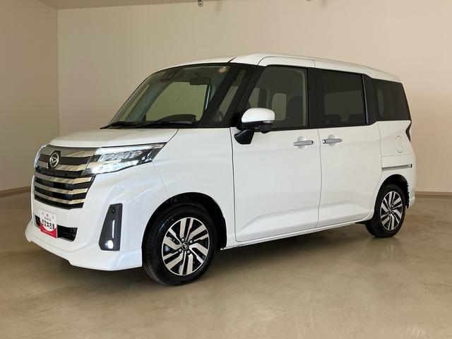 トールカスタムG4WD バックカメラ 両側電動スライドドア アルミホイール アイドリングストップ アダプティブクルーズコントロール オートマチックハイビーム USB入力端子 オートライト 衝突防止システム 記録簿(北海道)の中古車