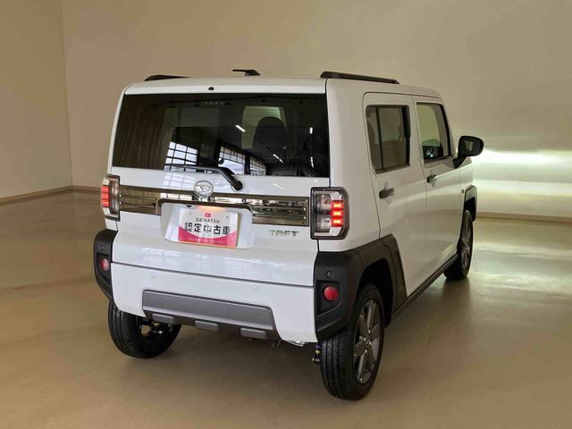 タフトG ダーククロムベンチャー4WD アルミホイール シートヒーター アイドリングストップ オートマチックハイビーム 衝突防止システム LEDヘッドランプ レーンアシスト スマートキー 記録簿 ワンオーナー エアバッグ エアコン(北海道)の中古車
