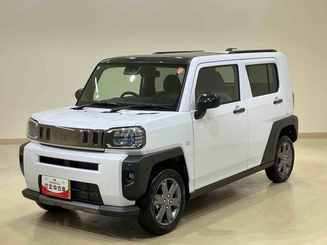 タフトG ダーククロムベンチャー4WD アルミホイール シートヒーター アイドリングストップ オートマチックハイビーム 衝突防止システム LEDヘッドランプ レーンアシスト スマートキー 記録簿 ワンオーナー エアバッグ エアコン(北海道)の中古車