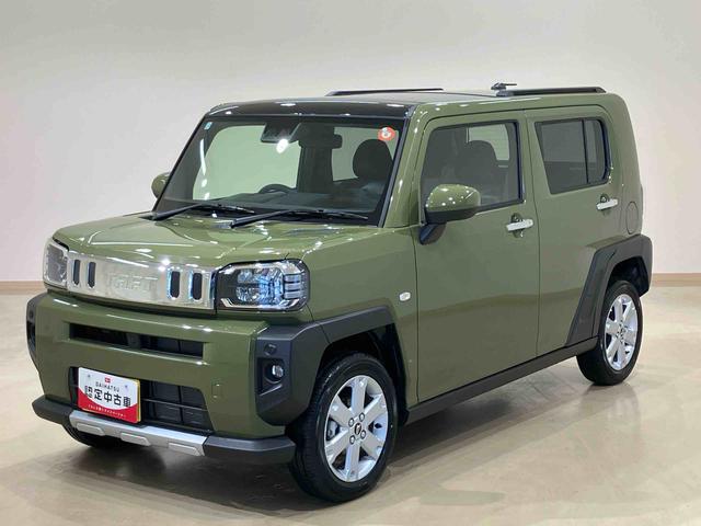 タフトG クロムベンチャー4WD アルミホイール シートヒーター アイドリングストップ オートマチックハイビーム 衝突防止システム LEDヘッドランプ レーンアシスト スマートキー 記録簿 ワンオーナー エアバッグ エアコン(北海道)の中古車