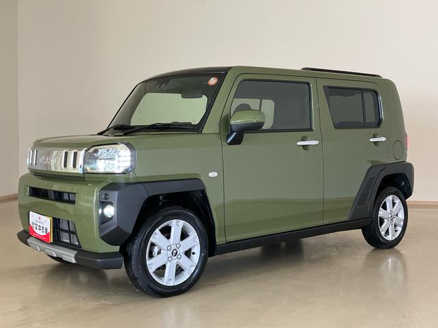 タフトG クロムベンチャー4WD アルミホイール シートヒーター アイドリングストップ オートマチックハイビーム 衝突防止システム LEDヘッドランプ レーンアシスト スマートキー 記録簿 ワンオーナー エアバッグ エアコン(北海道)の中古車