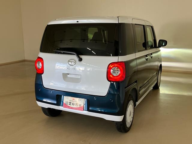 ムーヴキャンバスストライプスGターボ4WD シートヒーター ターボ アイドリングストップ オートマチックハイビーム 衝突防止システム LEDヘッドランプ レーンアシスト スマートキー 記録簿 ワンオーナー エアバッグ エアコン ABS(北海道)の中古車