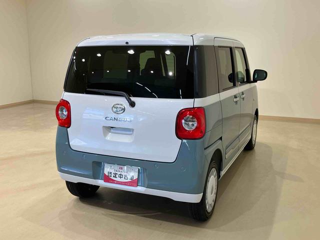 ムーヴキャンバスストライプスGターボ4WD シートヒーター ターボ アイドリングストップ オートマチックハイビーム 衝突防止システム LEDヘッドランプ レーンアシスト スマートキー 記録簿 ワンオーナー エアバッグ エアコン ABS(北海道)の中古車