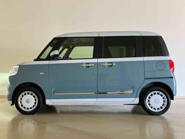 ムーヴキャンバスストライプスGターボ4WD シートヒーター ターボ アイドリングストップ オートマチックハイビーム 衝突防止システム LEDヘッドランプ レーンアシスト スマートキー 記録簿 ワンオーナー エアバッグ エアコン ABS(北海道)の中古車