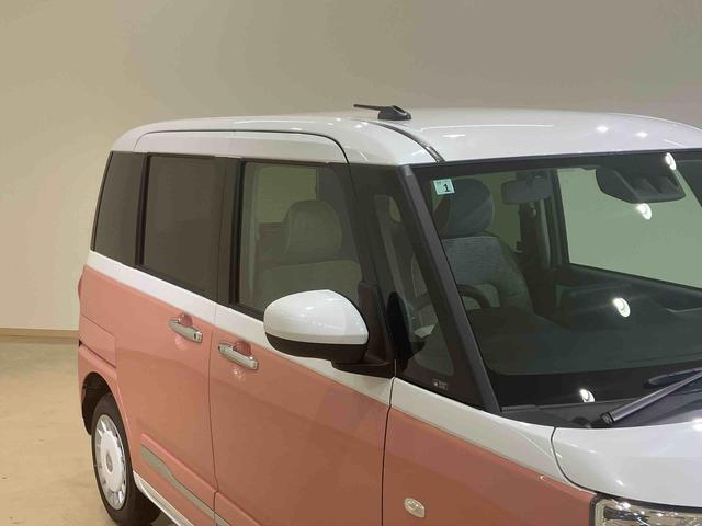 ムーヴキャンバスストライプスG4WD 両側電動スライドドア シートヒーター アイドリングストップ オートマチックハイビーム オートライト 衝突防止システム LEDヘッドランプ レーンアシスト スマートキー 衝突安全ボディ 記録簿(北海道)の中古車