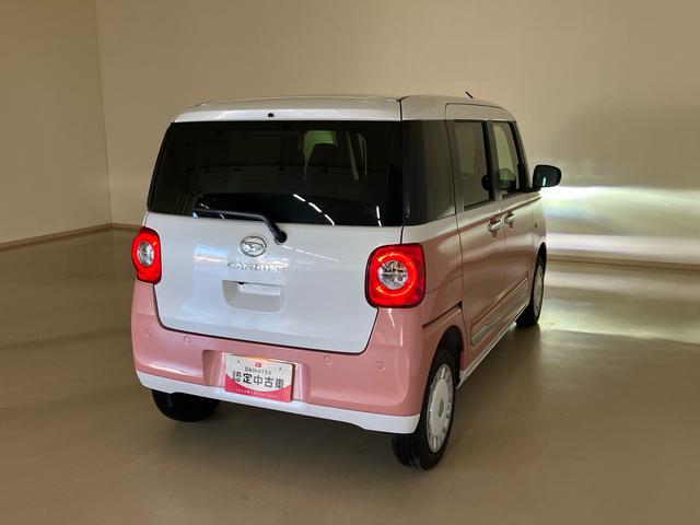 ムーヴキャンバスストライプスG4WD 両側電動スライドドア シートヒーター アイドリングストップ オートマチックハイビーム オートライト 衝突防止システム LEDヘッドランプ レーンアシスト スマートキー 衝突安全ボディ 記録簿(北海道)の中古車