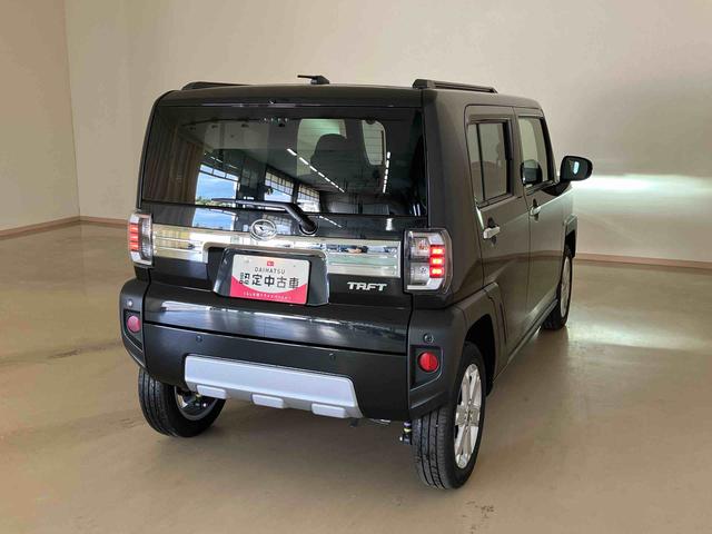 タフトG クロムベンチャー4WD バックカメラ シートヒーター オートクルーズコントロール アイドリングストップ オートマチックハイビーム オートライト 衝突防止システム レーンアシスト スマートキー 衝突安全ボディ 記録簿(北海道)の中古車