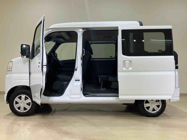 ハイゼットカーゴデッキバンG4WD 両側スライドドア アイドリングストップ オートマチックハイビーム 衝突防止システム レーンアシスト スマートキー 衝突安全ボディ 記録簿 ワンオーナー エアバッグ エアコン パワーステアリング(北海道)の中古車