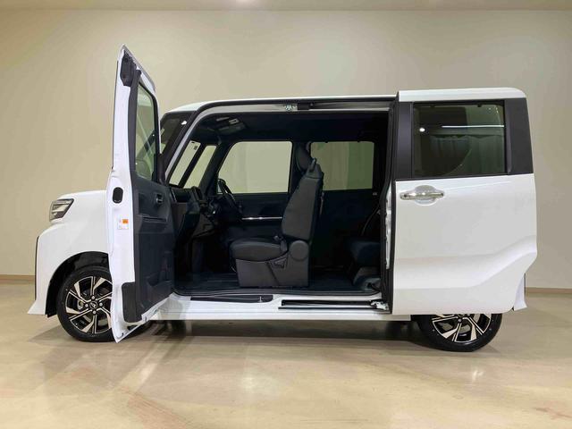 タントカスタムX4WD 両側電動スライドドア シートヒーター アイドリングストップ オートマチックハイビーム オートライト 衝突防止システム LEDヘッドランプ レーンアシスト スマートキー 衝突安全ボディ 記録簿(北海道)の中古車