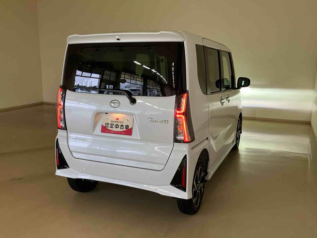 タントカスタムX4WD 両側電動スライドドア シートヒーター アイドリングストップ オートマチックハイビーム オートライト 衝突防止システム LEDヘッドランプ レーンアシスト スマートキー 衝突安全ボディ 記録簿(北海道)の中古車