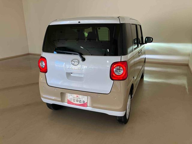 ムーヴキャンバスストライプスＧターボ４ＷＤ　両側電動スライドドア　シートヒーター　ターボ　アイドリングストップ　アダプティブクルーズコントロール　オートマチックハイビーム　オートライト　衝突防止システム　ＬＥＤヘッドランプ　スマートキー（北海道）の中古車
