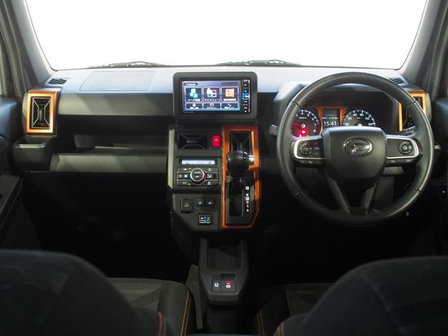タフトＧターボ４ＷＤ　スマートアシスト　夏冬タイヤ　ガラスルーフ　ＬＥＤヘッドライト　オートライト　クルーズコントロール　ダイハツ純正ナビ　バックモニター　運転席助手席シートヒーター　アイドリングストップ（北海道）の中古車