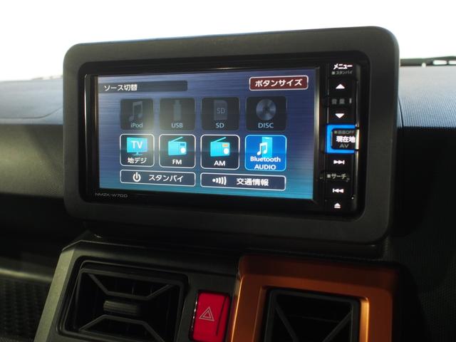 タフトＧターボ４ＷＤ　スマートアシスト　夏冬タイヤ　ガラスルーフ　ＬＥＤヘッドライト　オートライト　クルーズコントロール　ダイハツ純正ナビ　バックモニター　運転席助手席シートヒーター　アイドリングストップ（北海道）の中古車