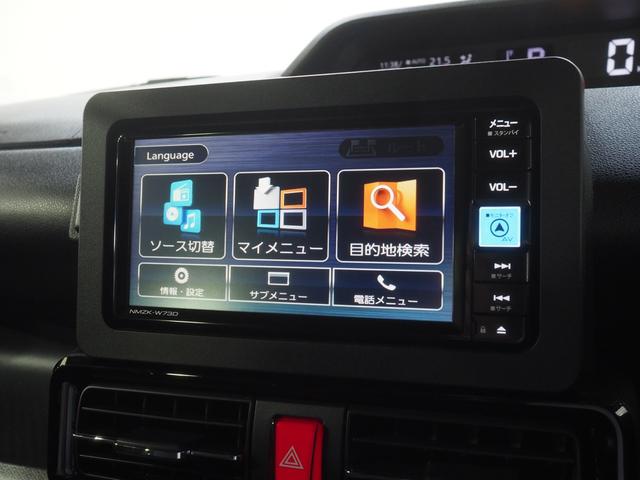 タントカスタムＸ４ＷＤ　スマートアシスト　夏冬タイヤ　両側パワースライドドア　ＬＥＤヘッドライト　オートライト　オートエアコン　ダイハツ純正ナビ　バックモニター　リモコンエンジンスターター　運転席助手席シートヒーター（北海道）の中古車