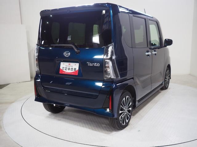 タントカスタムＲＳ４ＷＤ　スマートアシスト　両側パワースライドドア　ＬＥＤヘッドライト　オートライト　オートエアコン　オーディオレス　運転席助手席シートヒーター　前後コーナーセンサー　キーフリーシステム（北海道）の中古車