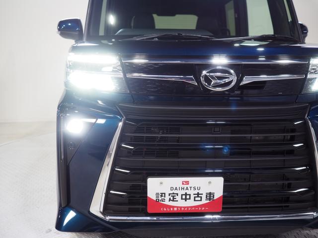 タントカスタムＲＳ４ＷＤ　スマートアシスト　両側パワースライドドア　ＬＥＤヘッドライト　オートライト　オートエアコン　オーディオレス　運転席助手席シートヒーター　前後コーナーセンサー　キーフリーシステム（北海道）の中古車