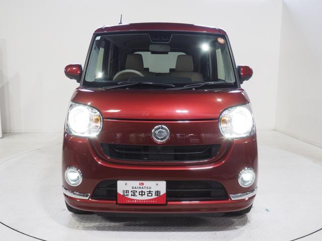 ムーヴキャンバスＧメイクアップリミテッド　ＳＡIII４ＷＤ　夏冬タイヤ　両側パワースライドドア　ＣＤチューナー　ＬＥＤヘッドライト　オートライト　オートエアコン　キーフリーシステム　アイドリングストップ　ＶＳＣ（横滑り抑制機能）（北海道）の中古車