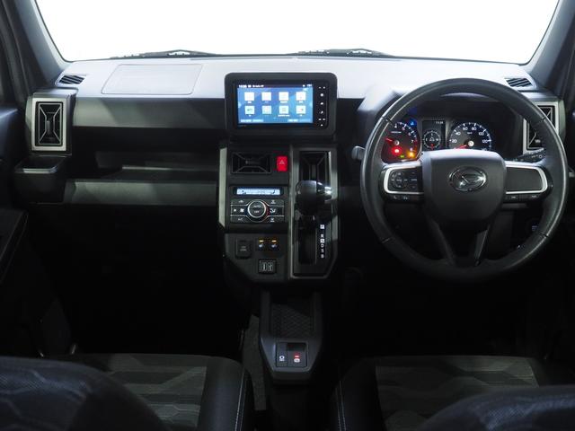 タフトＧ　クロムベンチャー４ＷＤ　ガラスルーフ　ダイハツ純正ナビ　ナビ連動ドライブレコーダー　バックモニター　リモコンエンジンスターター　運転席助手席シートヒーター　前後コーナーセンサー　ＬＥＤヘッドライト　オートライト（北海道）の中古車