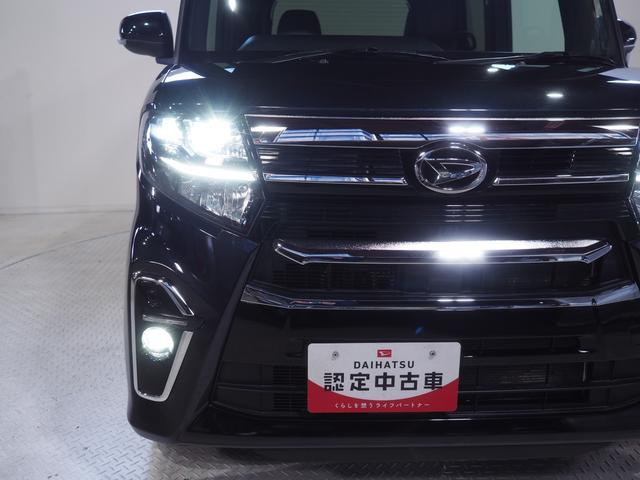 タントカスタムＲＳスタイルセレクション４ＷＤ　ターボ　両側パワースライドドア　オーディオレス　リモコンエンジンスターター　ＥＴＣ車載器　シートヒーター　前後コーナーセンサー　ＬＥＤヘッドライト　オートライト　アイドリングストップ（北海道）の中古車