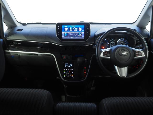 ムーヴカスタム　Ｘリミテッド　ＳＡIII４ＷＤ　ダイハツ純正ナビ　パノラマモニター　リモコンエンジンスターター　ドライブレコーダー　キーフリーシステム　運転席シートヒーター　ミニライトアルミホイール　アイドリングストップ（北海道）の中古車