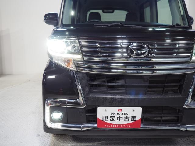 タントカスタムＸ　トップエディションＳＡIII４ＷＤ　ダイハツ純正ナビ　バックモニター　リモコンエンジンスターター　両側スライドドア左電動　ＥＴＣ車載器　ＬＥＤヘッドライト　オートライト　運転席シートヒーター　アイドリングストップ（北海道）の中古車