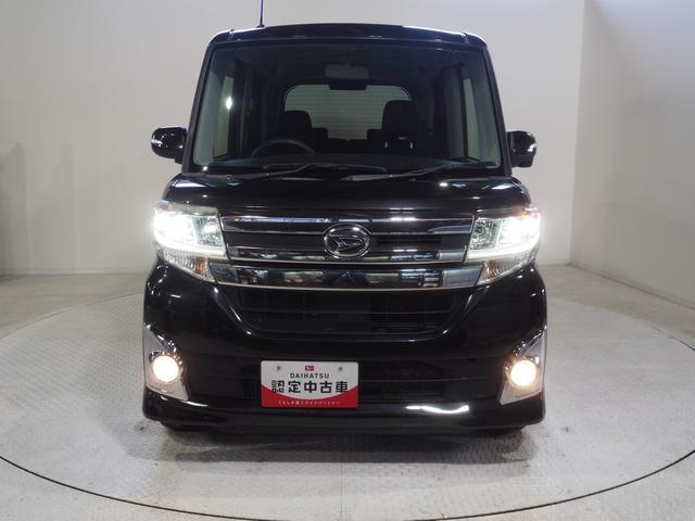 タントカスタムＸ４ＷＤ　夏冬タイヤ　両側スライドドア左電動　カーナビ　リモコンエンジンスターター　キーフリーシステム　オートエアコン　ＬＥＤヘッドライト　オートライト　アルミホイール　アイドリングストップ（北海道）の中古車