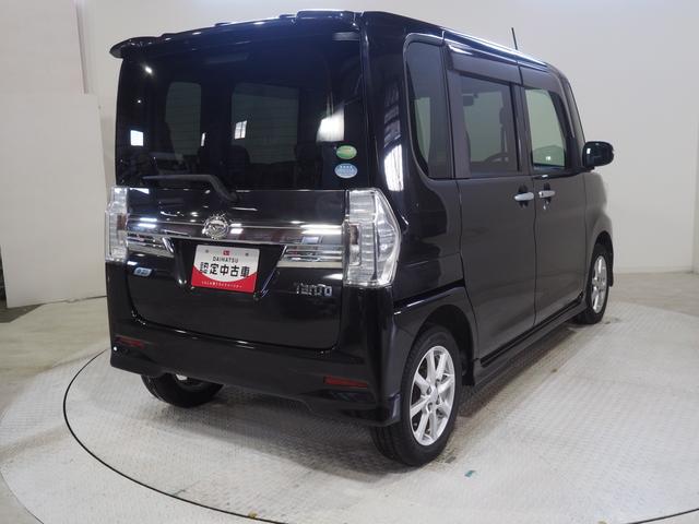タントカスタムＸ４ＷＤ　夏冬タイヤ　両側スライドドア左電動　カーナビ　リモコンエンジンスターター　キーフリーシステム　オートエアコン　ＬＥＤヘッドライト　オートライト　アルミホイール　アイドリングストップ（北海道）の中古車