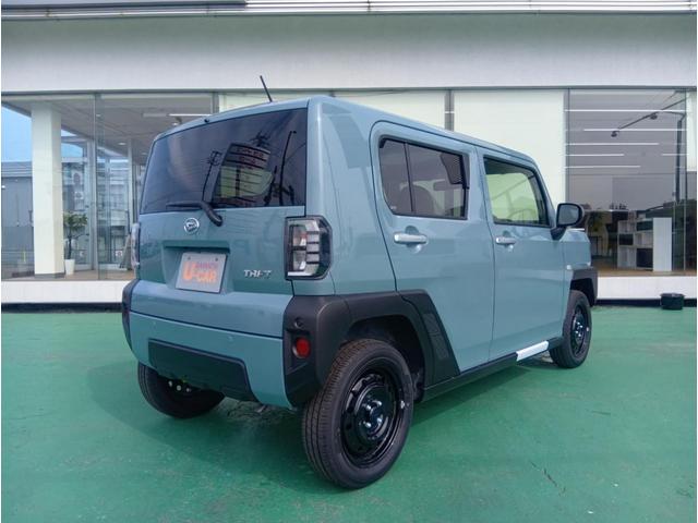 タフトX4WD ガラスルーフ スマホ連携ディスプレイオーディオ バックモニター LEDヘッドライト オートライト オートエアコン 電動パーキングブレーキ キーフリーシステム アイドリングストップ(北海道)の中古車