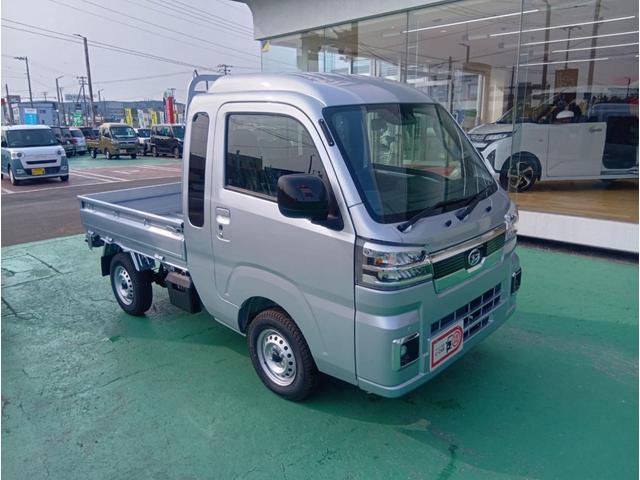 ハイゼットトラックジャンボエクストラパートタイム４ＷＤ　フロアシフトＣＶＴ　ストロング防錆　キーフリーシステム　プッシュボタンスタート　前後コーナーセンサー　アイドリングストップ　ＶＳＣ（横滑り抑制機能）（北海道）の中古車