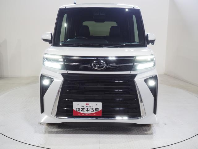 タントカスタムＲＳ４ＷＤ　ターボ　両側パワースライドドア　ＬＥＤヘッドライト　オートライト　オートエアコン　オーディオレス　デジタルメーター　電動パーキングブレーキ　シートヒーター　アイドリングストップ（北海道）の中古車