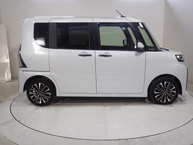 タントカスタムＲＳ４ＷＤ　ターボ　両側パワースライドドア　ＬＥＤヘッドライト　オートライト　オートエアコン　オーディオレス　デジタルメーター　電動パーキングブレーキ　シートヒーター　アイドリングストップ（北海道）の中古車