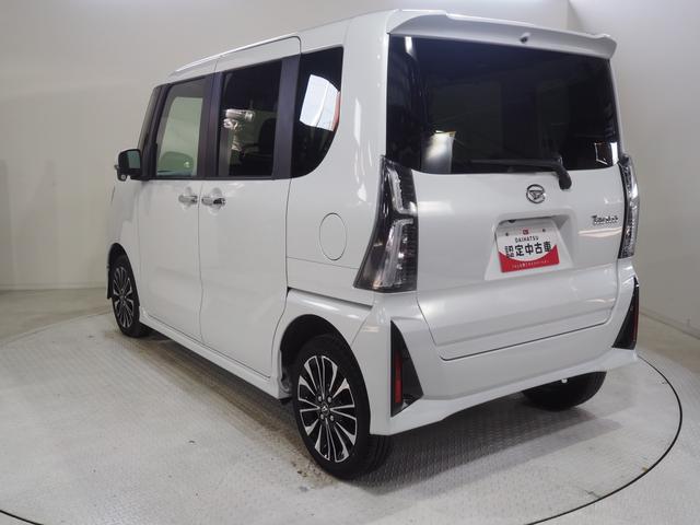 タントカスタムＲＳ４ＷＤ　ターボ　両側パワースライドドア　ＬＥＤヘッドライト　オートライト　オートエアコン　オーディオレス　デジタルメーター　電動パーキングブレーキ　シートヒーター　アイドリングストップ（北海道）の中古車