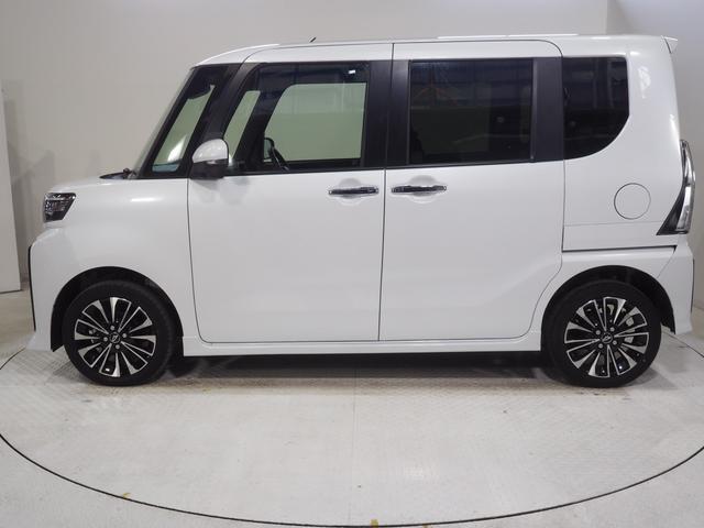 タントカスタムＲＳ４ＷＤ　ターボ　両側パワースライドドア　ＬＥＤヘッドライト　オートライト　オートエアコン　オーディオレス　デジタルメーター　電動パーキングブレーキ　シートヒーター　アイドリングストップ（北海道）の中古車