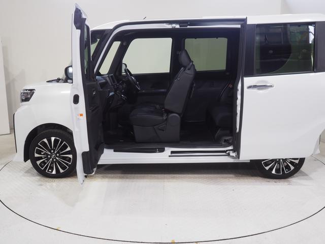 タントカスタムＲＳ４ＷＤ　ターボ　両側パワースライドドア　ＬＥＤヘッドライト　オートライト　オートエアコン　オーディオレス　デジタルメーター　電動パーキングブレーキ　シートヒーター　アイドリングストップ（北海道）の中古車