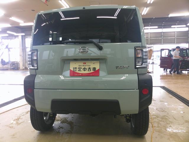 タフトＧ４ＷＤ　ガラスルーフ　ＬＥＤヘッドライト　オートライト　オートエアコン　オーディオレス　キーフリーシステム　運転席助手席シートヒーター　アルミホイール　アイドリングストップ　ＶＳＣ（横滑り抑制機能）（北海道）の中古車