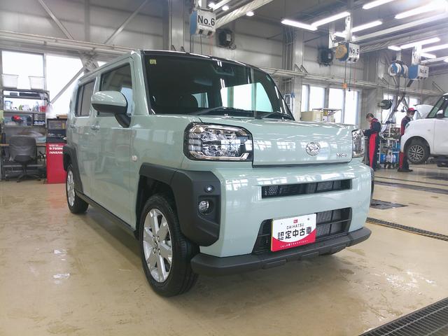 タフトＧ４ＷＤ　ガラスルーフ　ＬＥＤヘッドライト　オートライト　オートエアコン　オーディオレス　キーフリーシステム　運転席助手席シートヒーター　アルミホイール　アイドリングストップ　ＶＳＣ（横滑り抑制機能）（北海道）の中古車