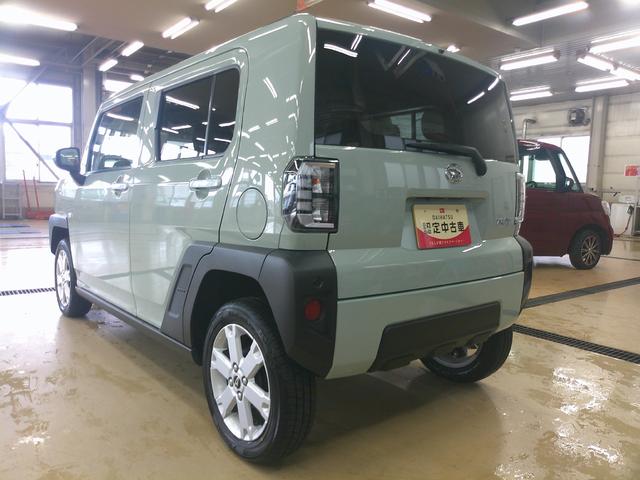タフトＧ４ＷＤ　ガラスルーフ　ＬＥＤヘッドライト　オートライト　オートエアコン　オーディオレス　キーフリーシステム　運転席助手席シートヒーター　アルミホイール　アイドリングストップ　ＶＳＣ（横滑り抑制機能）（北海道）の中古車