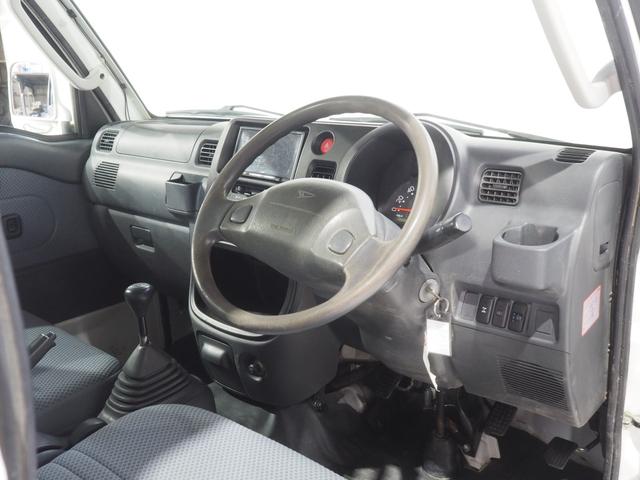 ハイゼットトラックエクストラＶＳパートタイム４ＷＤ　５速マニュアル＆副変速機　パワーステアリング　パワーウィンドウ　集中ドアロック　キーレスエントリー　カーナビ（北海道）の中古車