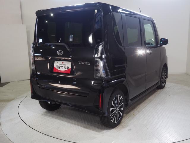 タントカスタムRS4WD 両側パワースライドドア LEDヘッドライト オートライト オートエアコン オーディオレス 前後コーナーセンサー 運転席助手席シートヒーター アイドリングストップ アルミホイール(北海道)の中古車