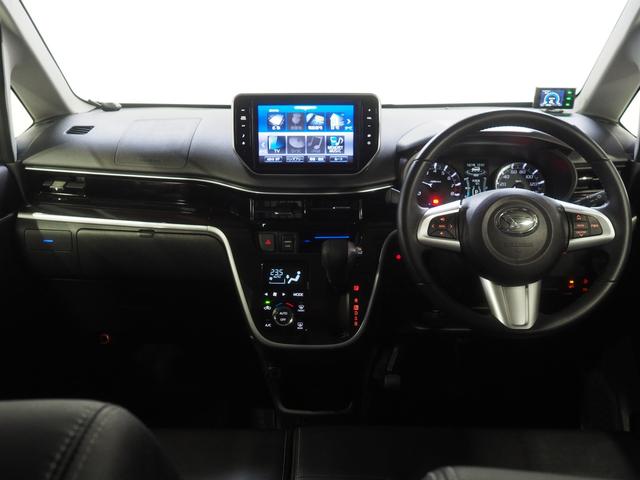 ムーヴカスタム RS ハイパーリミテッドSAIII4WD スマートアシスト LEDヘッドライト オートライト ダイハツ純正ナビ パノラマモニター ナビ連動ドライブレコーダー オートエアコン 運転席シートヒーター アイドリングストップ 夏冬タイヤ(北海道)の中古車