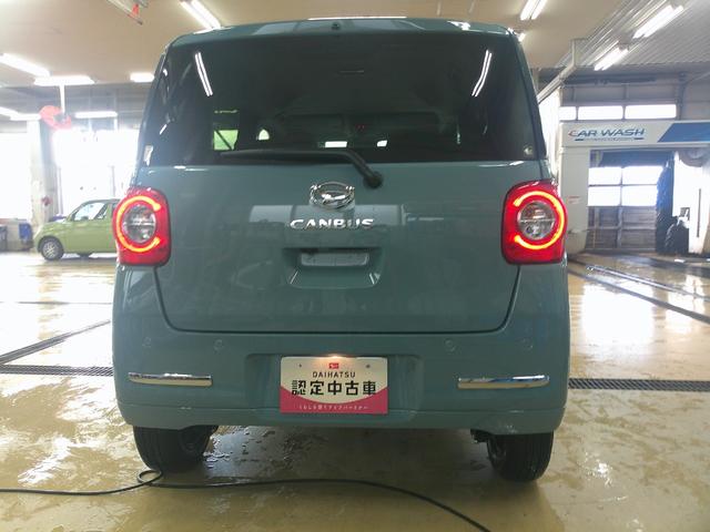 ムーヴキャンバスセオリーG4WD 両側パワースライドドア スマホ連携ディスプレイオーディオ ワイヤレス充電器qi(チー) リモコンエンジンスターター キーフリーシステム 運転席助手席シートヒーター 保温カップホルダー(北海道)の中古車