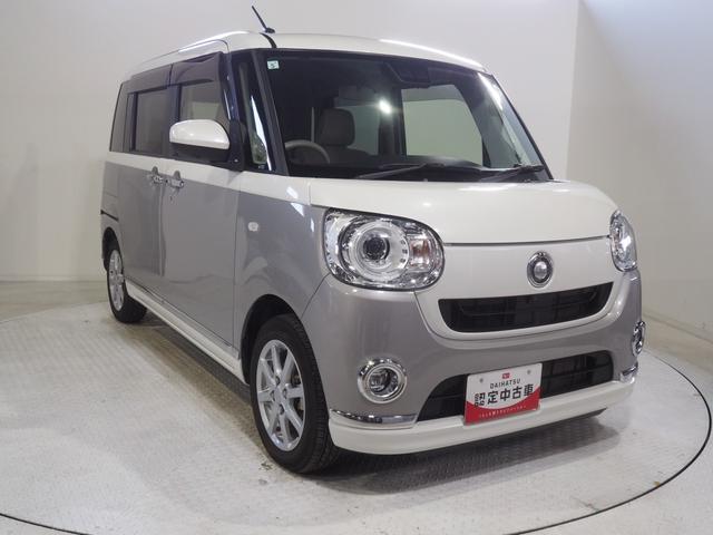 ムーヴキャンバスＧメイクアップＶＳ　ＳＡIII４ＷＤ　両側パワースライドドア　ＬＥＤヘッドライト　オートライト　オーディオレス　オートエアコン　リモコンエンジンスターター　運転席シートヒーター　アイドリングストップ　ＶＳＣ（横滑り抑制機能）（北海道）の中古車