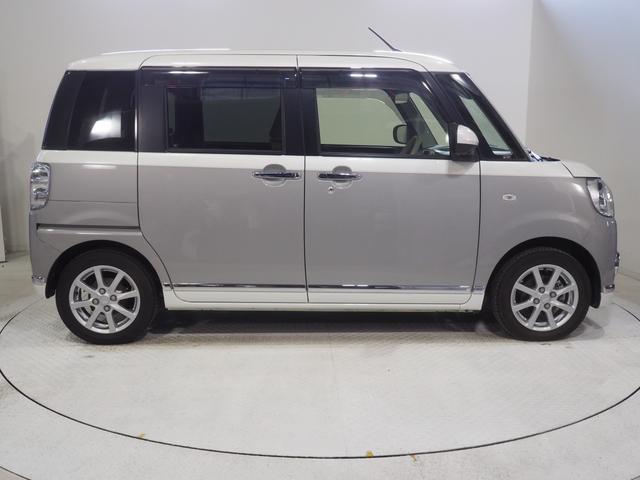 ムーヴキャンバスＧメイクアップＶＳ　ＳＡIII４ＷＤ　両側パワースライドドア　ＬＥＤヘッドライト　オートライト　オーディオレス　オートエアコン　リモコンエンジンスターター　運転席シートヒーター　アイドリングストップ　ＶＳＣ（横滑り抑制機能）（北海道）の中古車