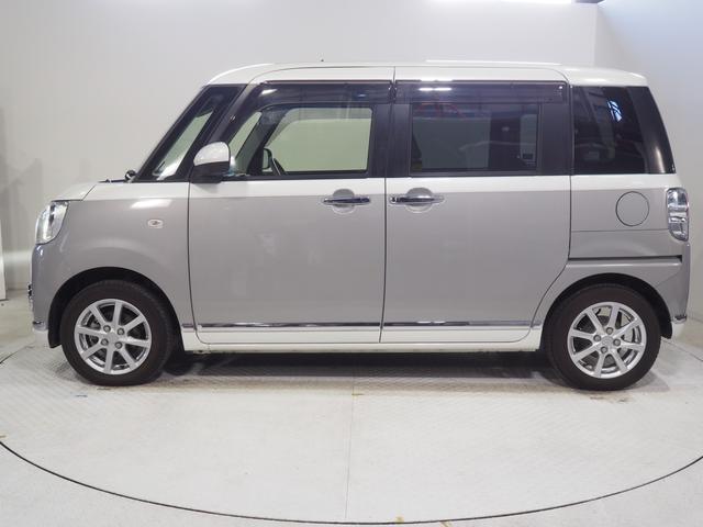 ムーヴキャンバスＧメイクアップＶＳ　ＳＡIII４ＷＤ　両側パワースライドドア　ＬＥＤヘッドライト　オートライト　オーディオレス　オートエアコン　リモコンエンジンスターター　運転席シートヒーター　アイドリングストップ　ＶＳＣ（横滑り抑制機能）（北海道）の中古車